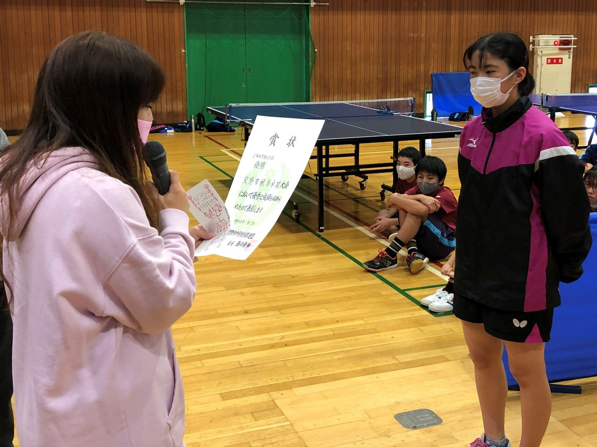 卓球部：交野市交野市秋季卓球大会（個人戦）で優勝！ - 関西